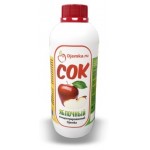 Сок яблочный красный концентрированный 1,0-1,5% бутылка 1 кг Djemka